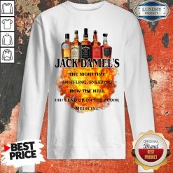 Jack Daniel’s The Nighttime Sniffling Sneezing How The Sweatshirt