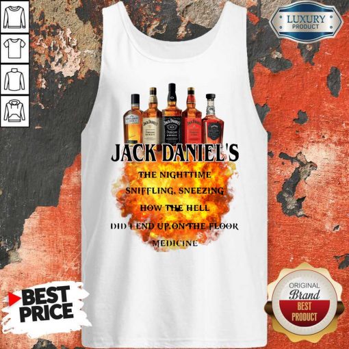 Jack Daniel’s The Nighttime Sniffling Sneezing How The Tank Top