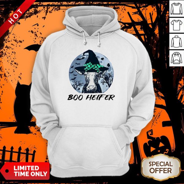 Official Halloween Boo Heifer Hoodie