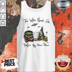 This Witch Needs Coffee Before Any Hocus Pocus Bats Halloween Tank TopThis Witch Needs Coffee Before Any Hocus Pocus Bats Halloween Tank Top