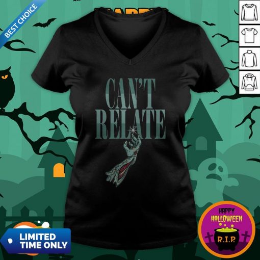 Zombie Can’t Relate Halloween V-neck