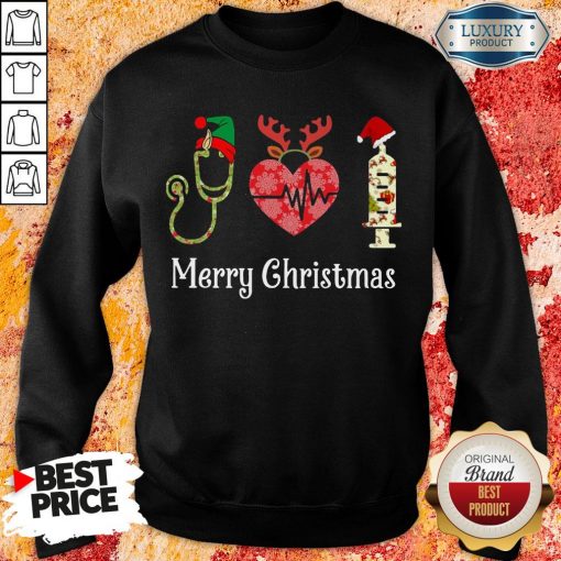 Happy Medical Instruments Merry Christmas Sweatshirt-Design By Soyatees.com
