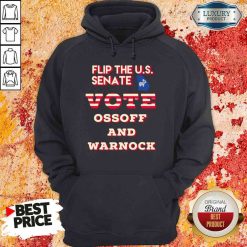 Funny Ossoff Warnock Vote Georgia Flip Us Senate Hoodie-Design By Soyatees.com