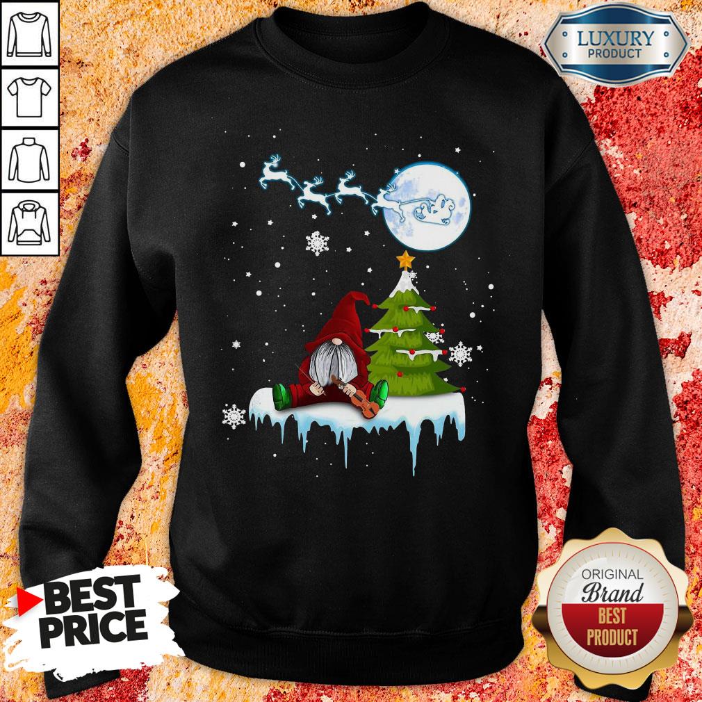 Good Gnome Play Violin Merry Christmas Shirt Sweatshirt -Design By Soyatees.com