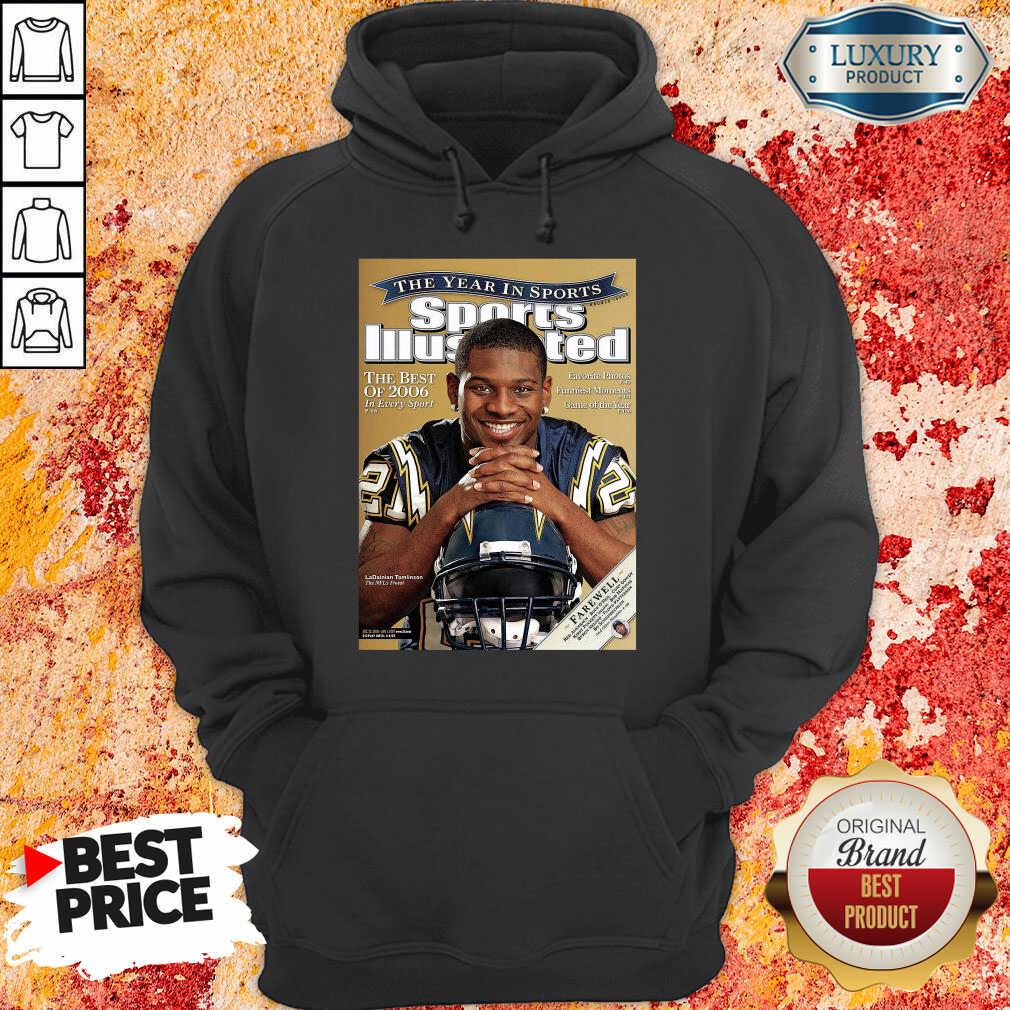 Cover Tee San Diego Chargers 2009 Ladainian Tomlinson Hoodie-Design By Soyatees.com