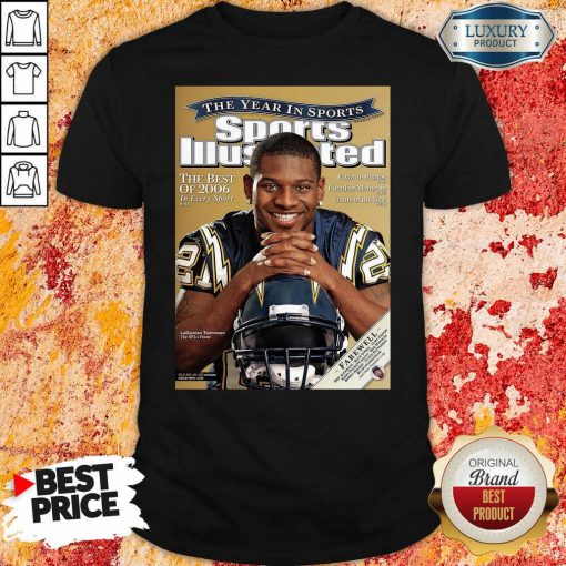 Cover Tee San Diego Chargers 2009 Ladainian Tomlinson Shirt-Design By Soyatees.com
