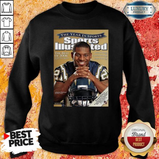 Awesome Cover Tee San Diego Chargers 2009 Ladainian Tomlinson Sweatshirt-Design By Soyatees.com