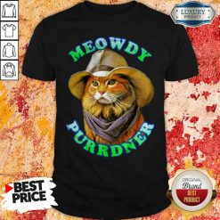 Meowdy Purrdner Cat Funny Shirt-Design By Soyatees.com