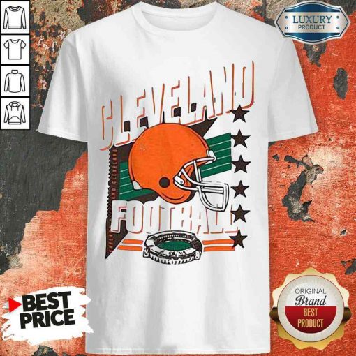 Funny Cleveland Browns Football America Stars Shirt-Design By Soyatees.com