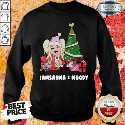 Funny Iamsanna E Moody Sweatshirt-Design By Soyatees.com