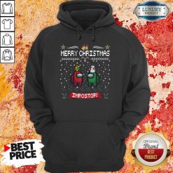 Impostor Imposter Among Game Us Sus Ugly Christmas Hoodie-Design By Soyatees.com