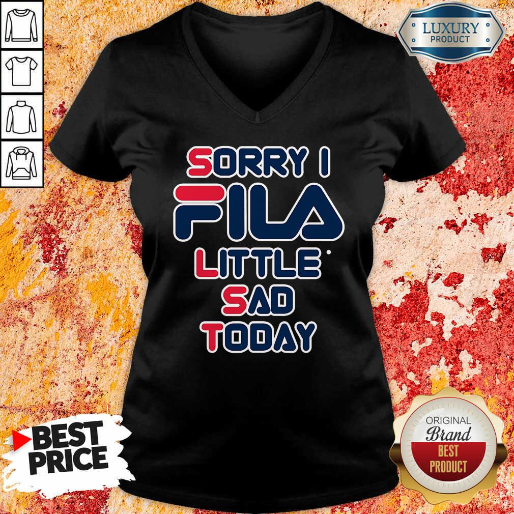 Sorry I Fila Little Sad Today Tank Top-Design By Soyatees.com