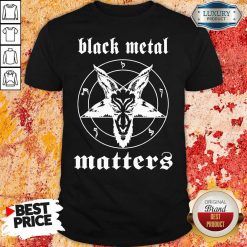 Goat Black Metal Matters Shirt-Design By Soyatees.com