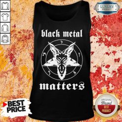 Goat Black Metal Matters Tank Top-Design By Soyatees.com