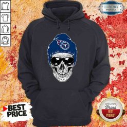 Good Nfl Tennessee Titans 079 Skull Rock With Beanie Hoodie-Design By Soyatees.com