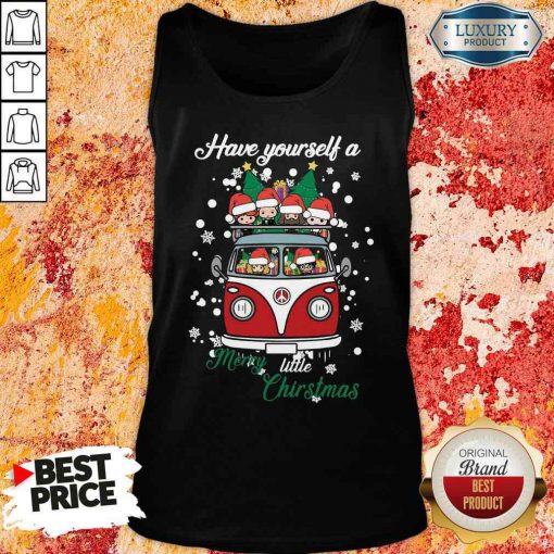 Happy Harry Potter Have Yourself A Merry Little Christmas Tank Top-Design By Soyatees.com