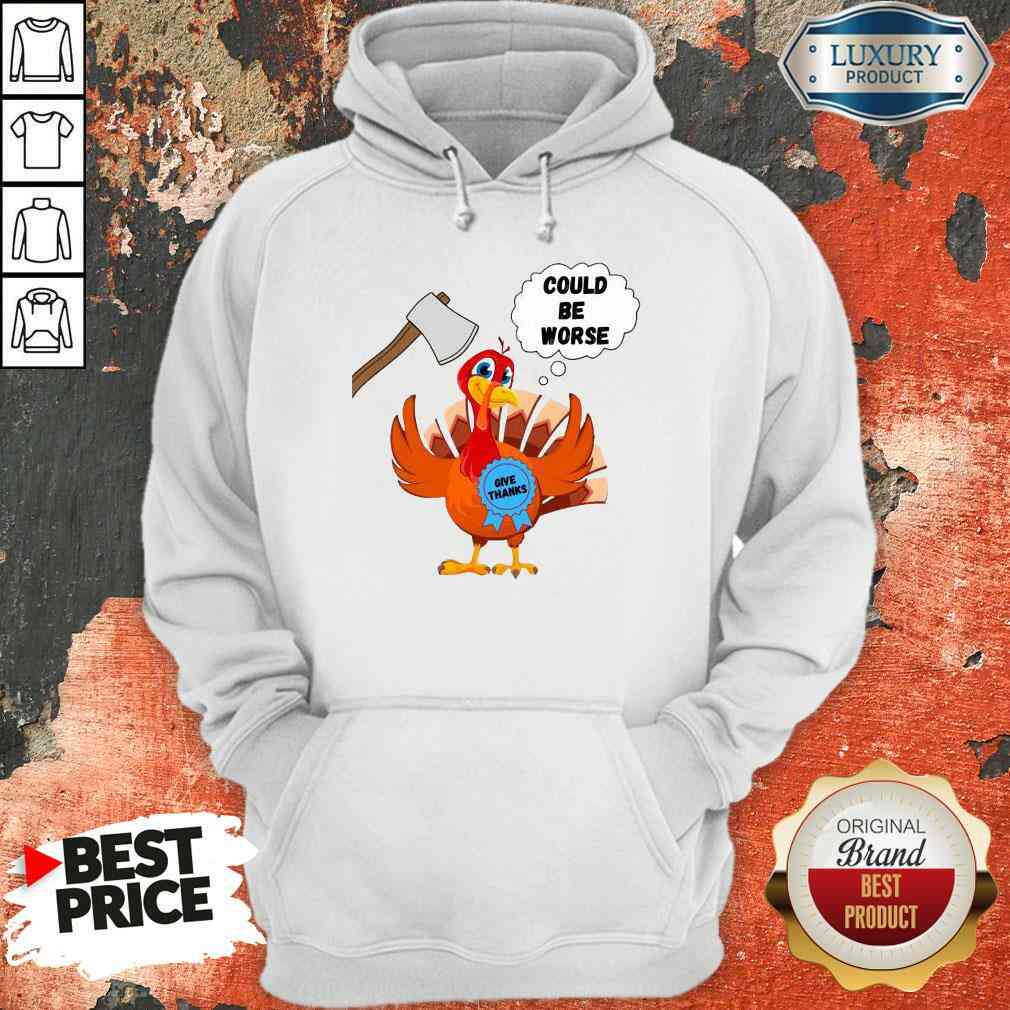 Happy Thanksgiving 2020 Give Thanks Turkey Hoodie-Design By Soyatees.com