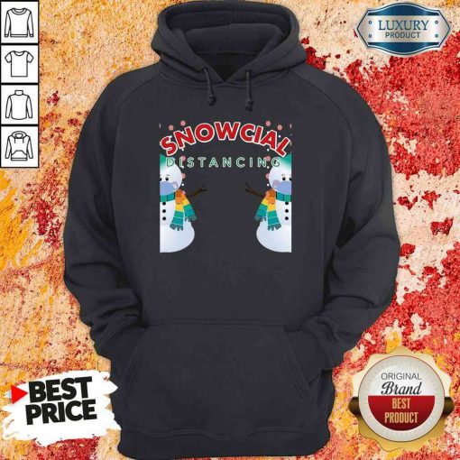Hot 02 Snowcial Wear Mask Distancing Merry Christmas Hoodie-Design By Soyatees.com