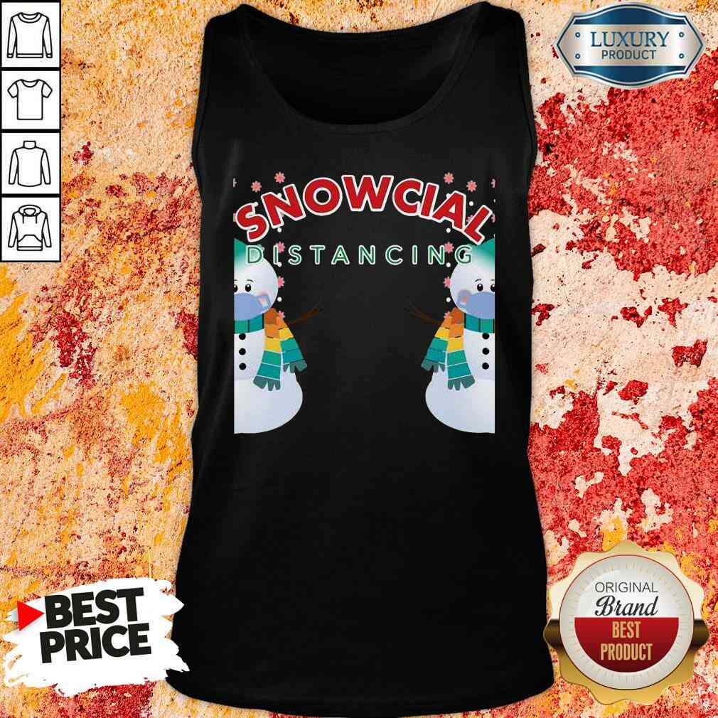 Hot 02 Snowcial Wear Mask Distancing Merry Christmas Tank Top-Design By Soyatees.com