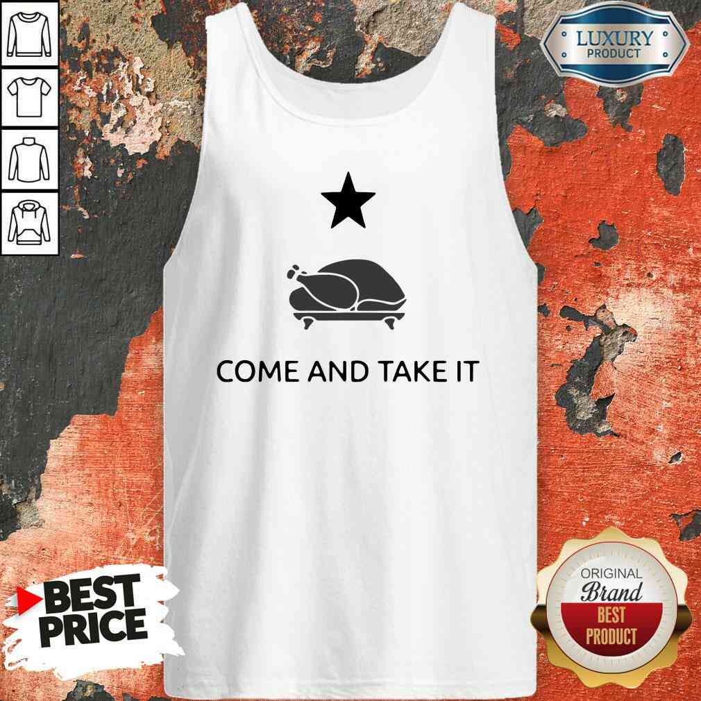 Hot Gonzales Texas Come And Take It Thanksgiving Tank Top-Design By Soyatees.com