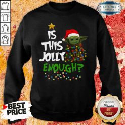Hot Is This Jolly Enough Sweatshirt-Design By Soyatees.com