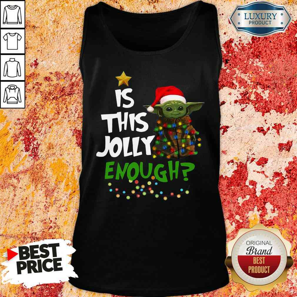 Hot Is This Jolly Enough Tank Top-Design By Soyatees.com