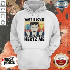 Hot Science What Is Love Baby Don’T Hertz Me Vintage Hoodie-Design By Soyatees.com