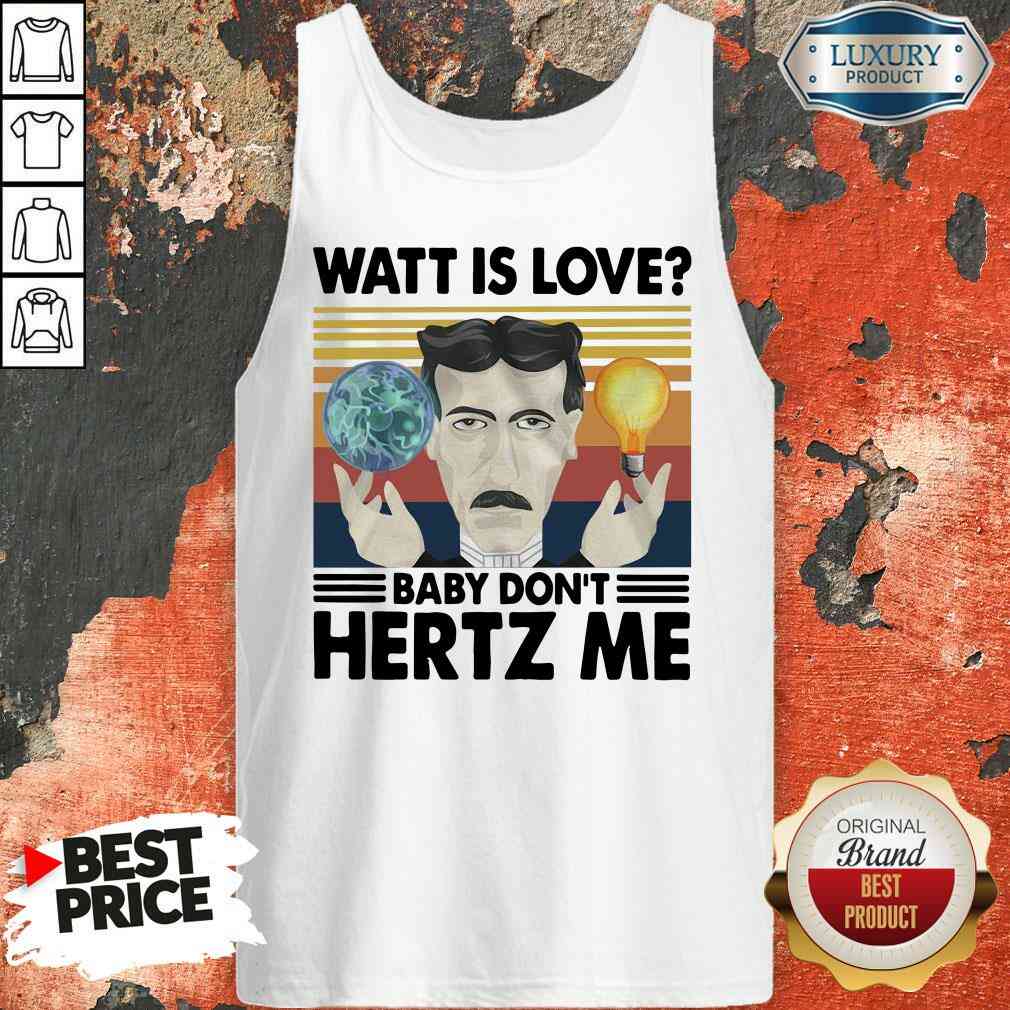 Hot Science What Is Love Baby Don’T Hertz Me Vintage Tank Top-Design By Soyatees.com