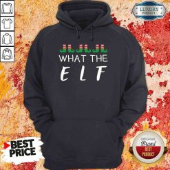 Hot What The Elf Funny Christmas Pajama Hoodie-Design By Soyatees.com