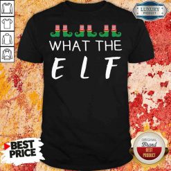 Hot What The Elf Funny Christmas Pajama Shirt-Design By Soyatees.com
