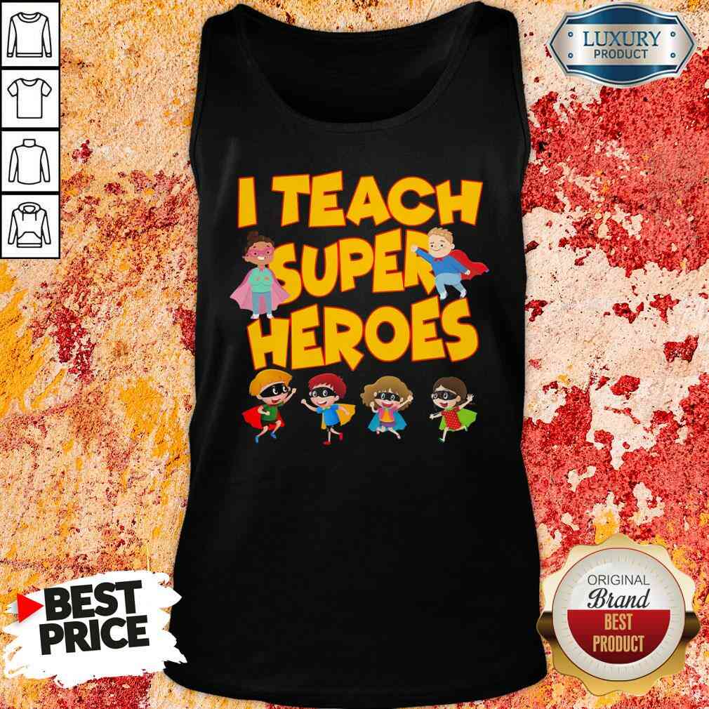 I teach Superheroes Chibi teacher Day Tank Top-Design By Soyatees.com