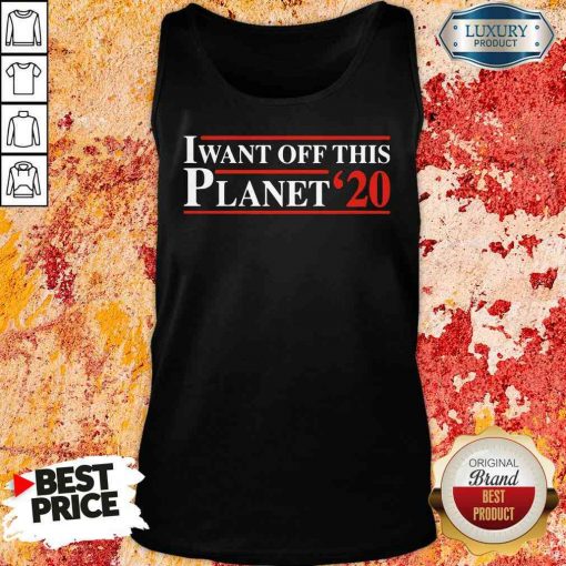 I want off this Planet 23 Tank Top-Design By Soyatees.com