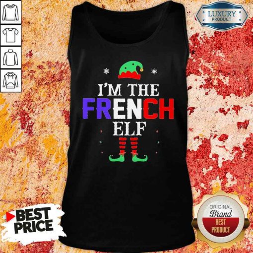 Im french Elf Christmas Tank Top-Design By Soyatees.com