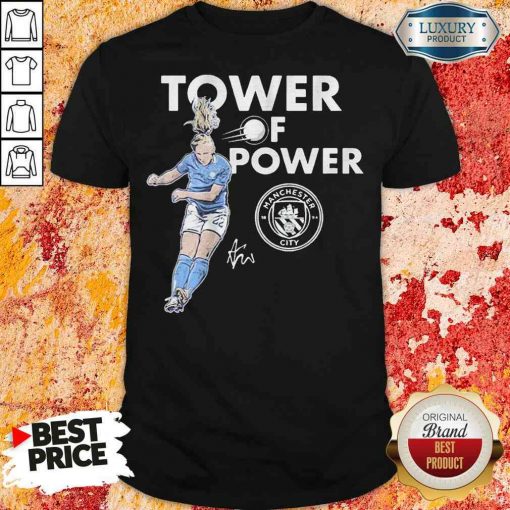 Manchester City Sam Mewis Tower of power signature shirt-Design By Soyatees.com