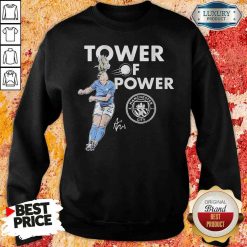 Manchester City Sam Mewis Tower of power signature Sweatshirt-Design By Soyatees.com
