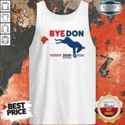 Nice Bye Don Donkey 2020 Joe Biden Tank Top-Design By Soyatees.com