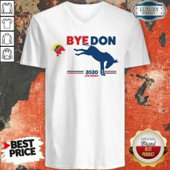 Nice Bye Don Donkey 2020 Joe Biden V-neck-Design By Soyatees.com