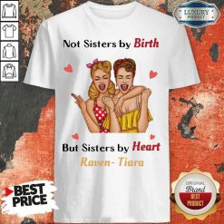 Nice Not Sister By Birth But Sisters By Heart Raven Tiara Shirt-Design By Soyatees.com