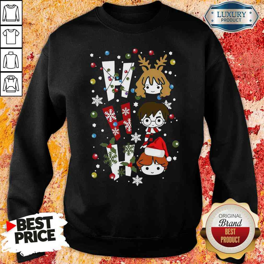  Perfect Harry Potter Ho Ho Ho Merry Christmas SweatshirtDesign By Soyatees.com
