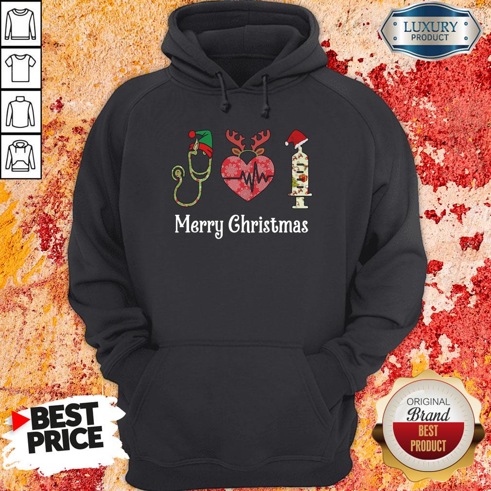 Perfect Nurse Merry Christmas Hoodie-Design By Soyatees.com