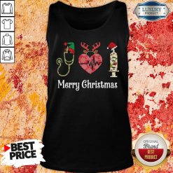 Perfect Nurse Merry Christmas Tank Top-Design By Soyatees.com