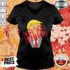 Perfect Trump Youre Fired Not Longer President 2020 V Neck-Design By Soyatees.com