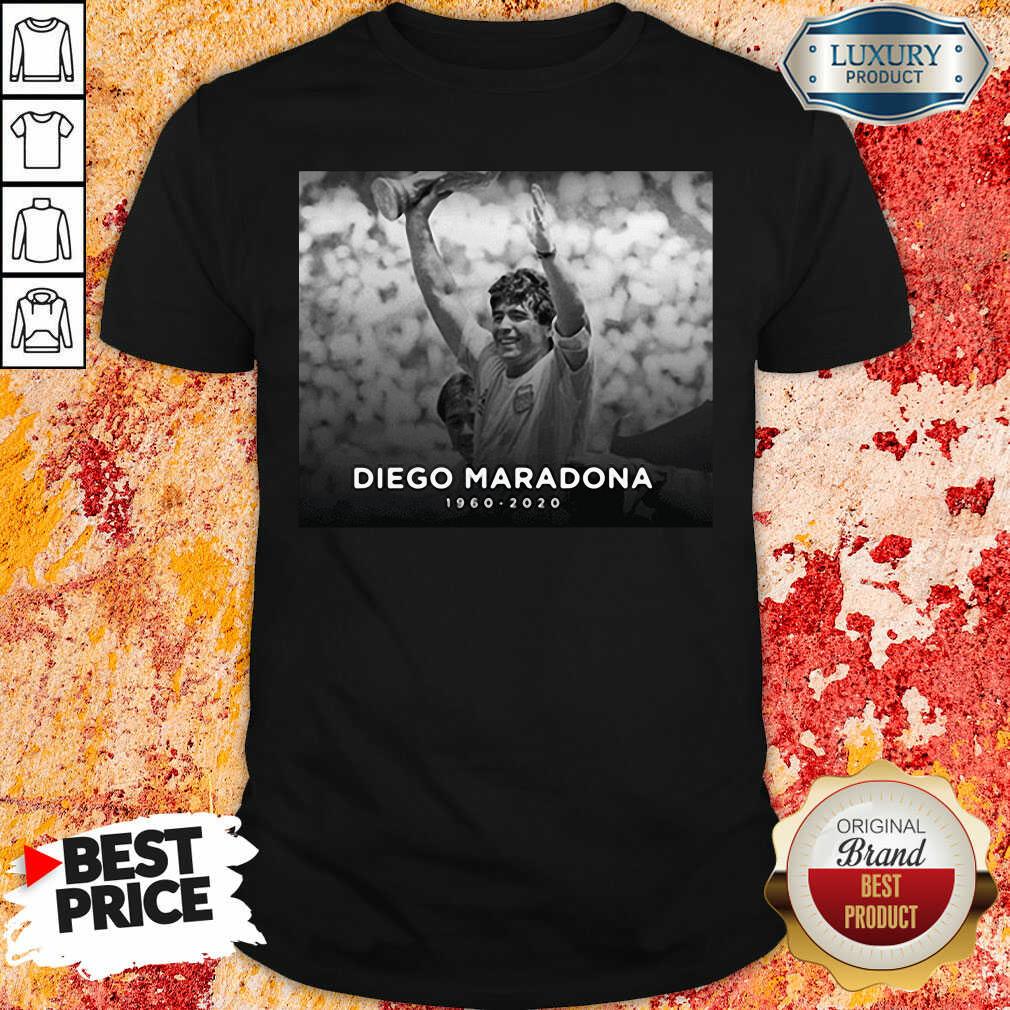 Diego Armando Maradona Rip 1960 2020 Shirt "-Design By Soyatees.com