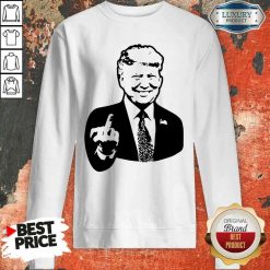 Premium Go Trump Yourself Decal Pocket Sweatshirt-Design By Soyatees.com