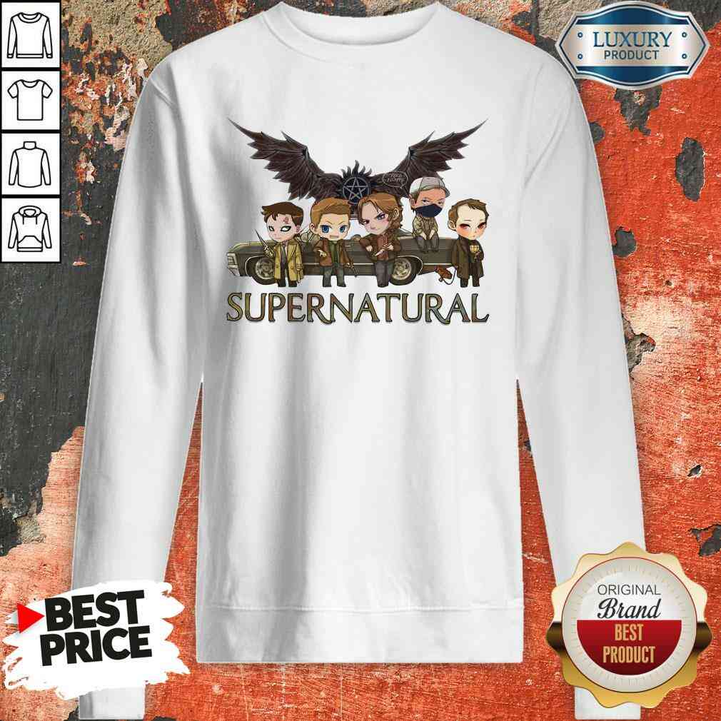 Premium Supernatural Chibi Sweatshirt-Design By Soyatees.com