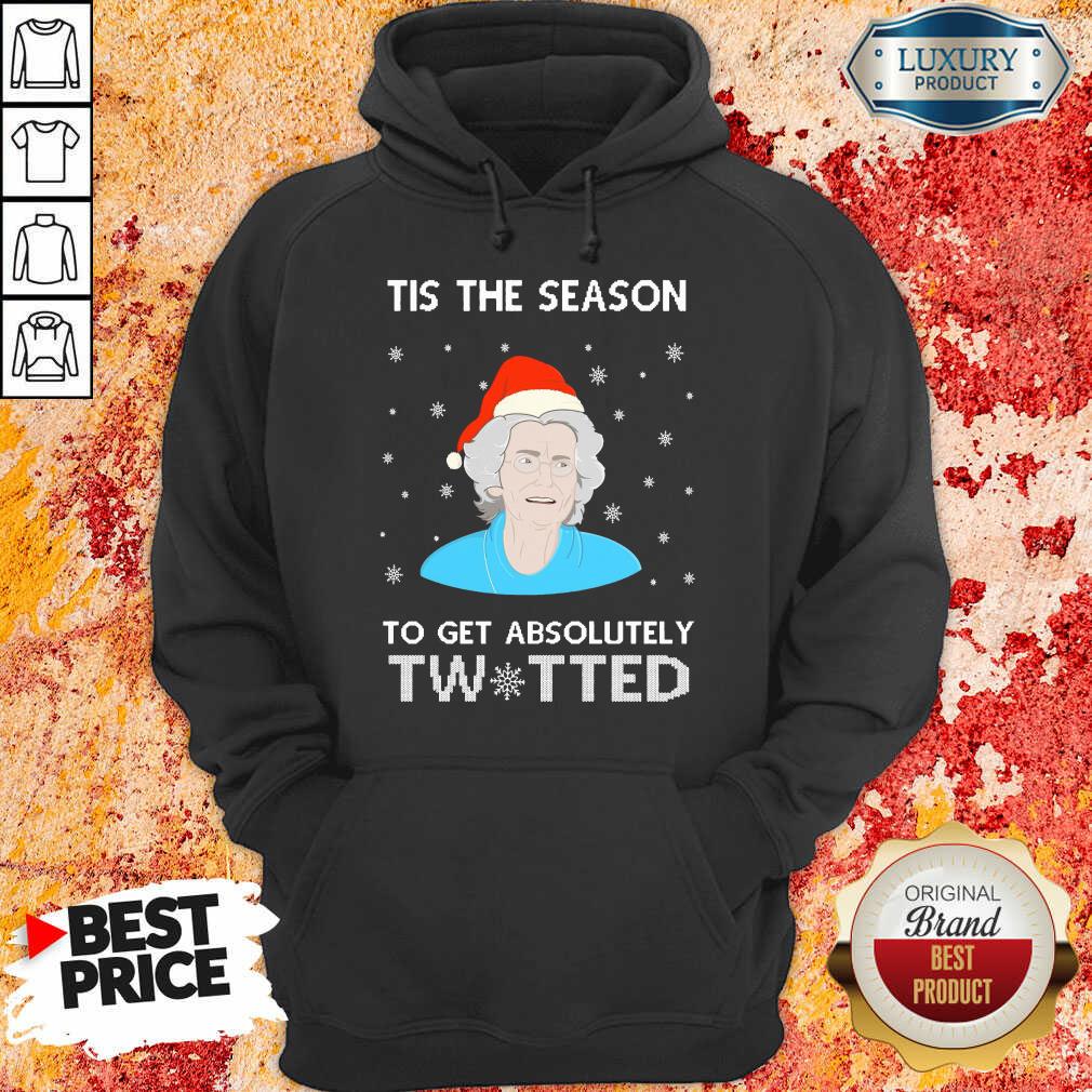 Tis The Season To Get Absolutely Twatted Christmas Hoodie-Design By Soyatees.com
