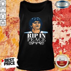 Diego Maradona Rip In Peace Tank Top-Design By Soyatees.com