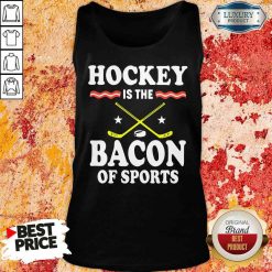 Pretty Hockey Is The Bacon Of Sports Tank Top-Design By Soyatees.com