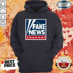 Top Fake News Channel Hoodie-Design By Soyatees.com