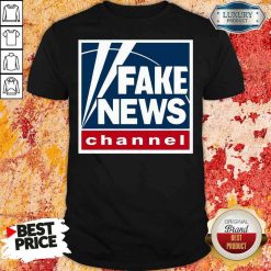 Top Fake News Channel Shirt-Design By Soyatees.com